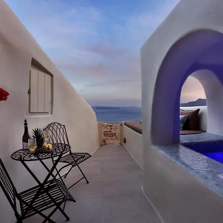 Blue Art Caves - Lunar Sea Suite Oia  Exterior photo